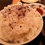 福島屋 - ごはんお代わり無料　お代わりにもゆかり