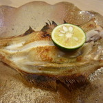 割烹　梅津 - 笹鰈の焼き物