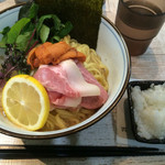 中華そば 四つ葉 - ウニのカルピスバターのまぜそば