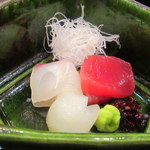 京ごちそう いしまる - 造り　旬魚三種