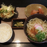 Teuchi Udon Yamashige - うどん定食