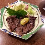 鹿の子 - 追加したヘレ肉塩焼き