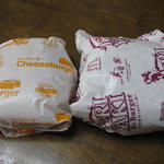 マクドナルド - チーズバーガーと、てりやきマックバーガー