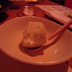 JAH - だだちゃ豆よせ豆腐に粗塩を振って頂きやし。