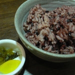 an梅 - 黒米ご飯