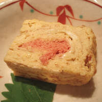 鉄板焼き あおやま - 付出し①卵焼き