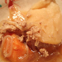 鉄板焼き あおやま - 付出し②肉じゃが