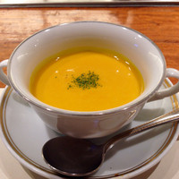 蟹遊亭 名古屋店 - カボチャのスープ