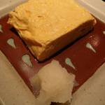 手打蕎麦 じゆうさん - 玉子焼き。