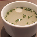 グリル マルヨシ - セットのスープ