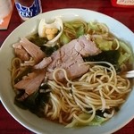 ラーメンショップ高梨 - 慌てて放り込んでくれたチャーシューです！