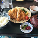 串揚げ 天八 - チキンカツ定食