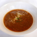 トラットリア ベーネ - ランチのスープ