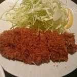 居酒屋 なか山 - 厚切りロースかつ