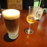 アヴァン プティ・ジョア - シェーカーで作る三層カフェ・オーレと有賀の極甘アイスワイン