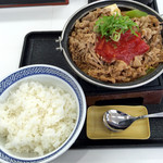 Yoshinoya - トマト牛鍋膳 大盛 税込730円
                      肉2倍盛 プラス税込300円