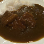 カレー料理の店 白川 - 豚の角煮カレー