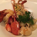 Chez TAKA HIGASHIAZABU - お魚：オマール海老のロースト