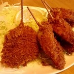 Yajikita - 串カツのデカさが伝わりますかね？