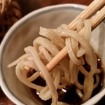 蕎麦切り 酒 大愚 - 細打ち、つゆで。