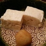 蕎麦切り 酒 大愚 - こめたまのだし巻き。