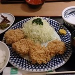 とんかつ かつ○ - ヘレかつ定食 ￥1,580-