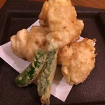 極上白子天ぷら