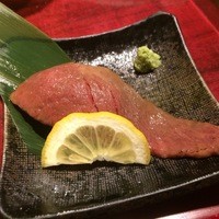 牛兵衛 草庵 池袋西口店 - 【2015年12月】炙り肉寿司。