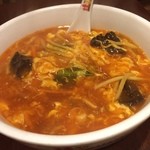 桂園 - サンラータン麺 辛い(>_<)