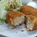 けやき食堂 - カニクリームコロッケ