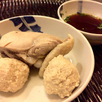 新三浦 博多本店 - 【鍋】松コースか藤コースやないと付かんつくねしゃんも食べてみりゃ～逆に味わいやんわりやん！