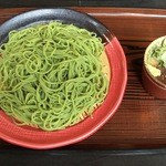 そば天国 松乃家 - もり、600円です。