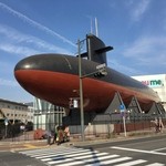 ジェイエムエスディーエフ カフェ - 展示用潜水艦あきしお