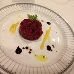 トラットリア デル チェーロ - 馬肉タルタル