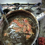 山ろく本店 - 肉うどんの肉・・・