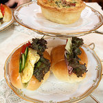 sion.808 - オープンサンドとキッシュ