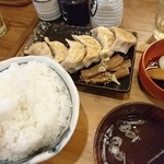 肉汁餃子のダンダダン 八王子店 - ランチセット ごはん大盛り