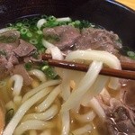 手造りうどん 楽々 - 麺