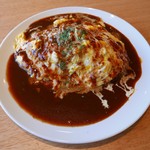 みかく セカンド - ビーフオムライス（1400円）