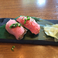 飛騨牛一頭家 馬喰一代 各務原 - 飛騨牛にぎり寿司