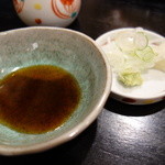 47544386 - 辛汁と薬味