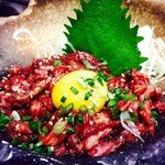 しゃかりき432" - 『牛肉のユッケ』様（金額不明）マジェマジェして頂けば本当に自信ありな物だね～