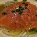 サーモンカルパッチョ