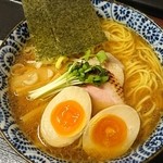 らーめんなが田 その二 - 鶏スープ醤油味たま