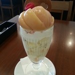 nino - 【2015.08】桃パフェ