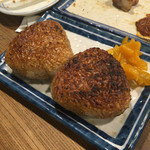 もつ焼き ねぎぼうず - H28.01.05 焼きおにぎり