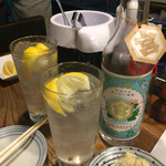 もつ焼き ねぎぼうず - H28.01.05 キンミヤ焼酎セット