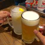 もつ焼き ねぎぼうず - H28.01.05 乾杯！