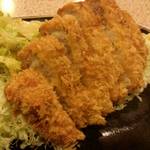 かつ善 - ロースカツ・大。