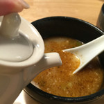 玄龍 - つけ麺のスープ割